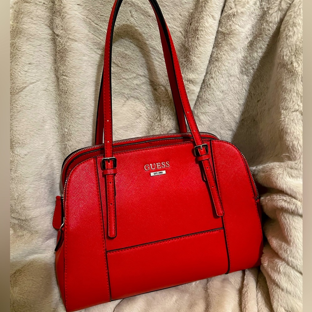 Guess purse - beautiful red